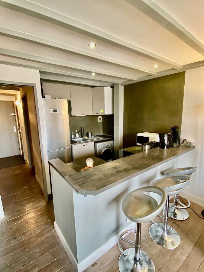 Superbe T3 Duplex Parking Prive Gratuit Sur Place Bordeaux Extérieur photo